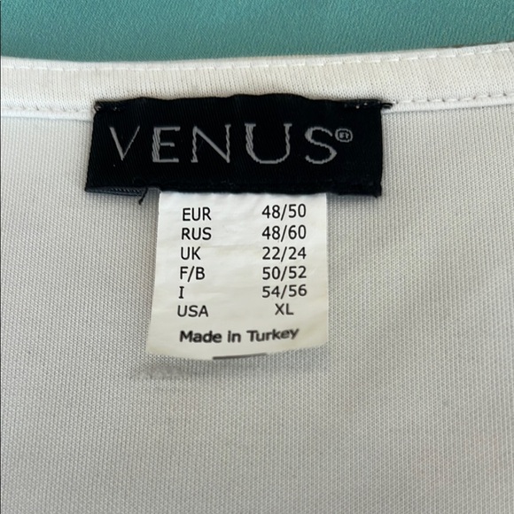 VENUS  Chic Multicolor Abstract Mini Dress Size XL - Picture 6 of 8